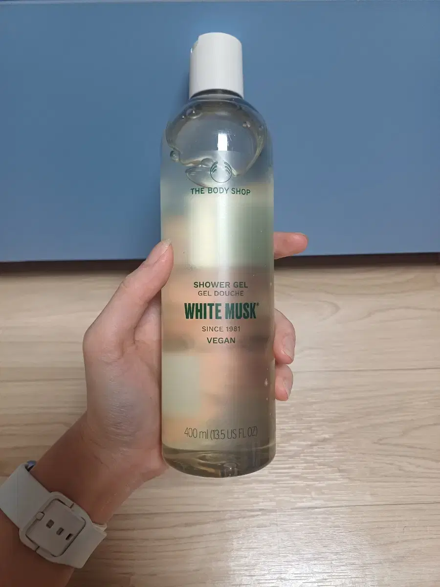 더바디샵 샤워젤 화이트 머스크 400ml 미개봉